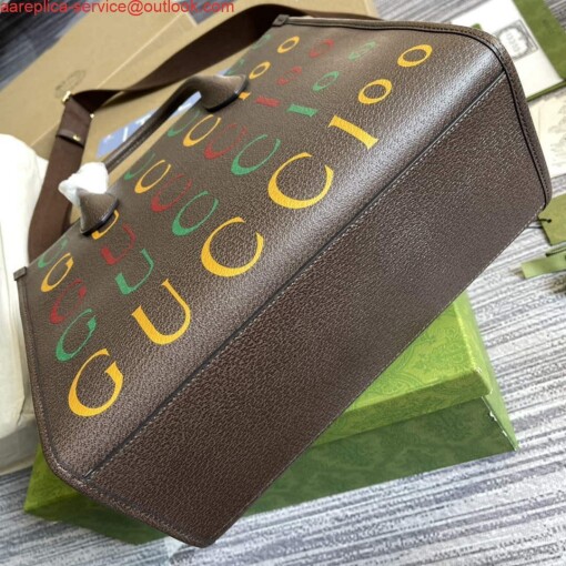 Replica Gucci 680956 Exquisite Gucci Small Tote Bag Brown 6