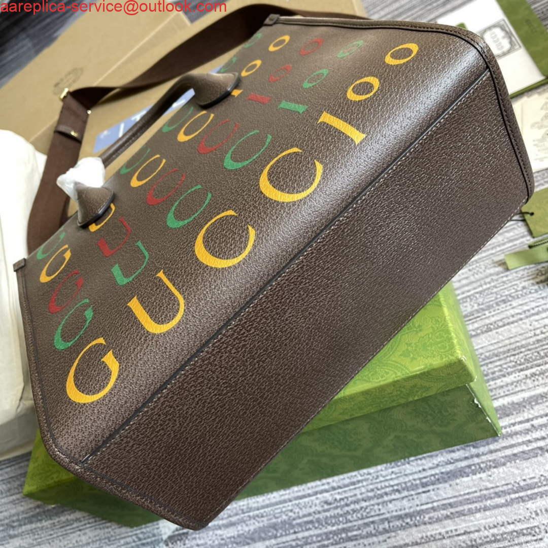 Replica Gucci 680956 Exquisite Gucci Small Tote Bag Brown 6 Replica Gucci 680956 Exquisite Gucci Small Tote Bag Brown 6