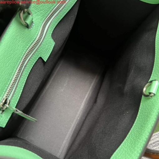 Replica Gucci 680956 Exquisite Gucci Small Tote Bag Green 7