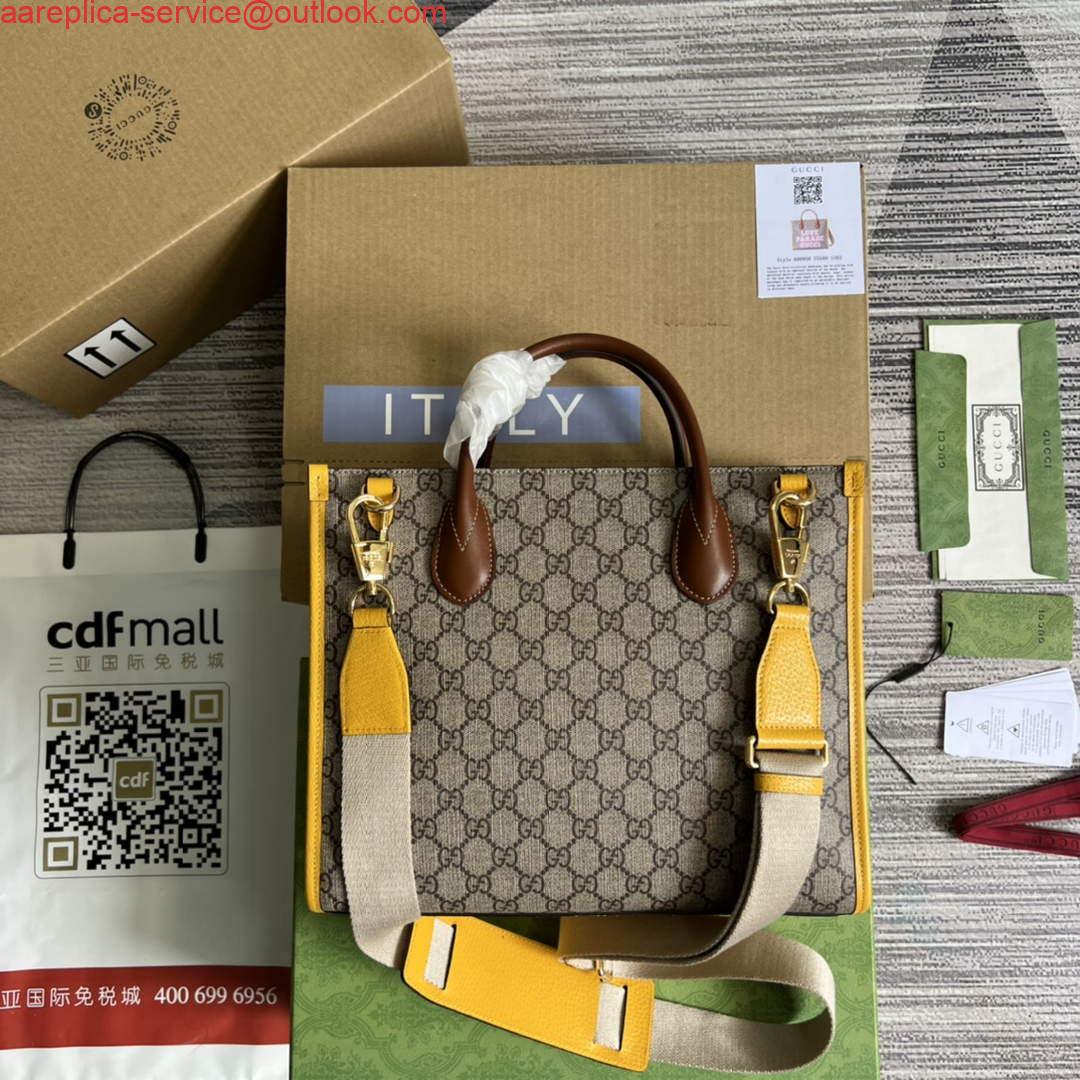 Replica Gucci 680956 Exquisite Gucci Small Tote Bag Yellow Replica Gucci 680956 Exquisite Gucci Small Tote Bag Yellow