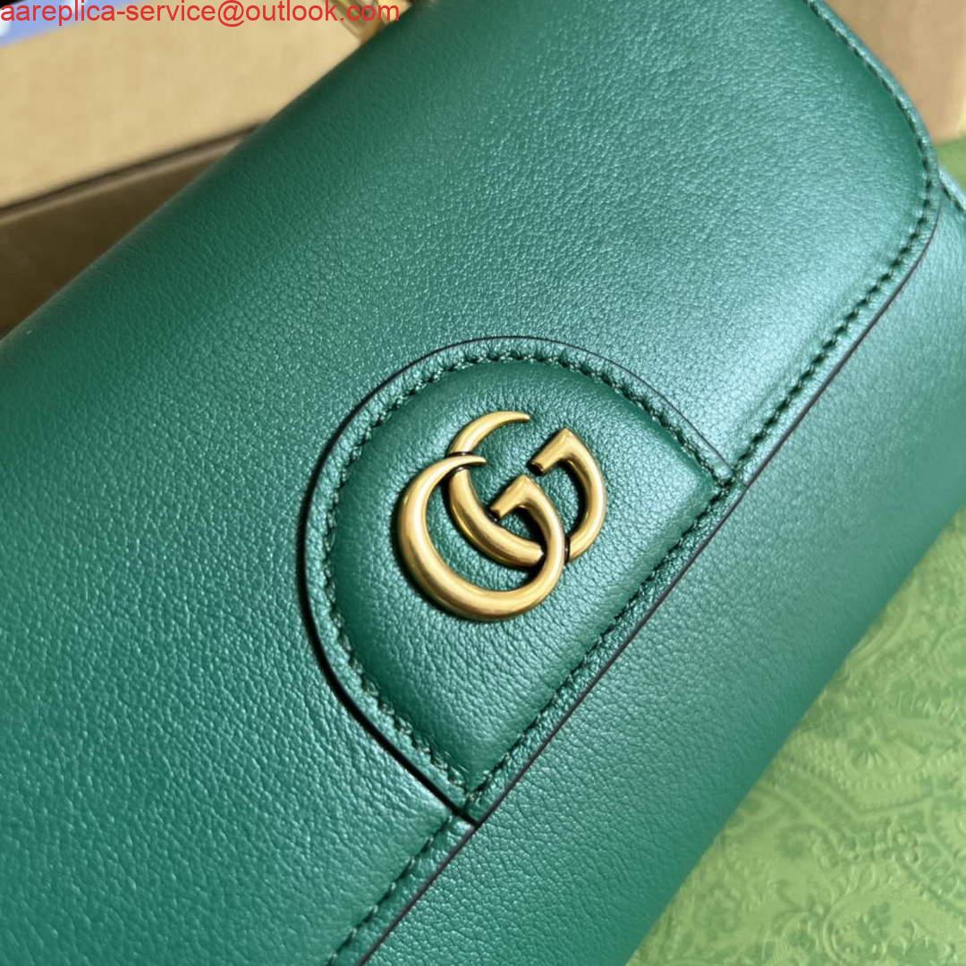 Replica Gucci 675795 Gucci Diana mini shoulder bag Green 5 Replica Gucci 675795 Gucci Diana mini shoulder bag Green 5