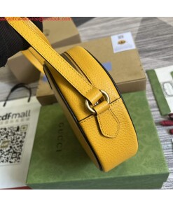 Replica Adidas x Gucci Ophidia shoulder bag 702626 Yellow leather 2