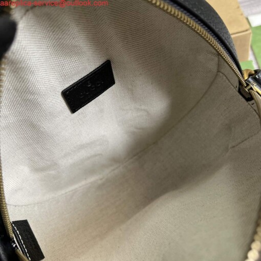 Replica Adidas x Gucci Ophidia shoulder bag 702626 Black leather 8