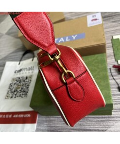 Replica Adidas x Gucci small shoulder bag 702427 Red leather 2