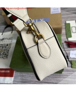 Replica Adidas x Gucci small shoulder bag 702427 White leather 2