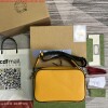 Replica Adidas x Gucci small shoulder bag 702427 Yellow leather