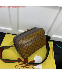 Replica Adidas x Gucci small shoulder bag 702427 Beige and brown GG canvas 2