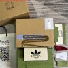 Replica Adidas x Gucci phone case 702203 Red and off-white leather 9