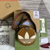 Replica Adidas x Gucci backpack ‎495563 Beige and brown 10