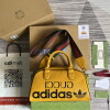 Replica Adidas x Gucci 702397 mini duffle bag brown 10