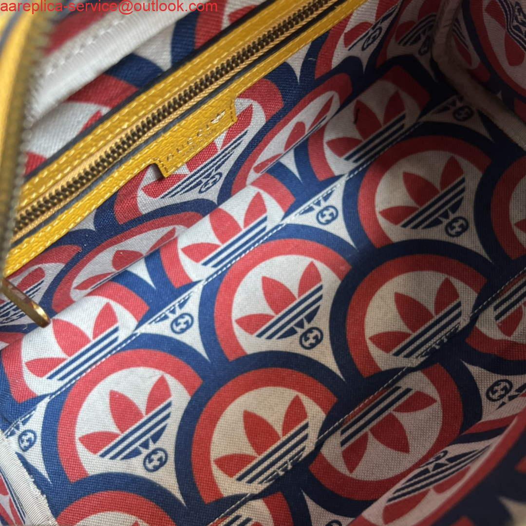 Replica Adidas x Gucci 702397 mini duffle bag yellow 7 Replica Adidas x Gucci 702397 mini duffle bag yellow 7