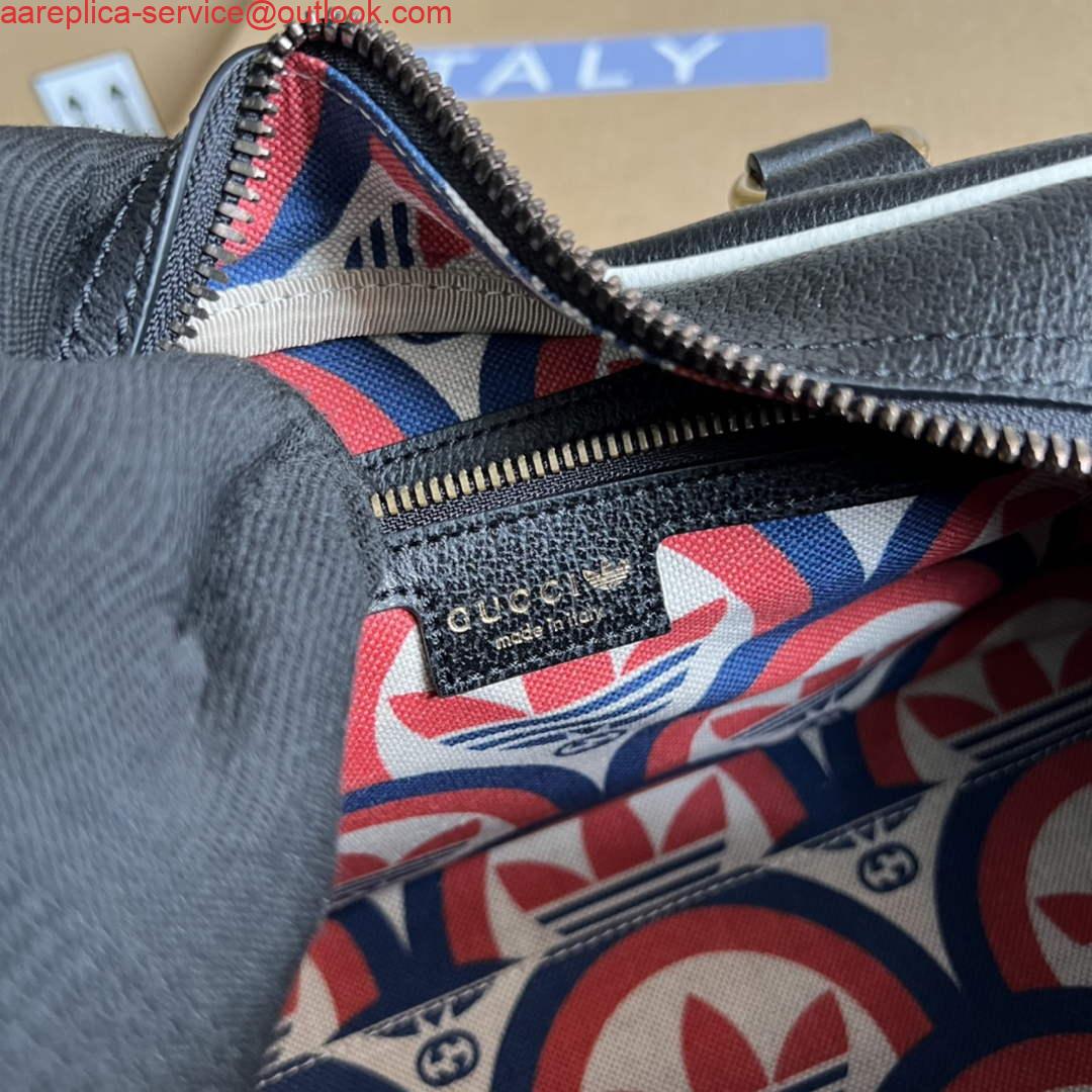 Replica Adidas x Gucci 702397 mini duffle bag black 8 Replica Adidas x Gucci 702397 mini duffle bag black 8