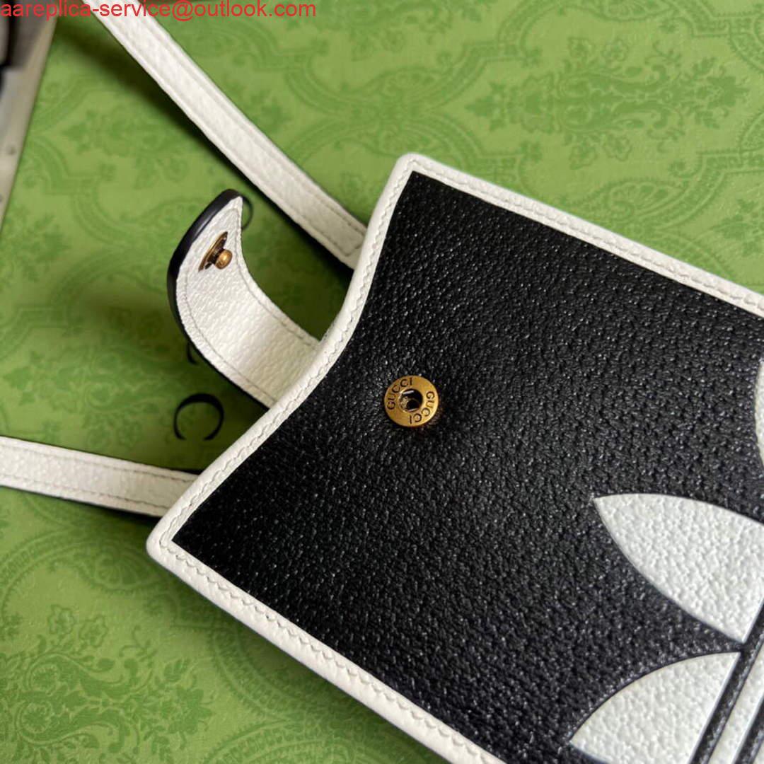 Replica Gucci 702203 Adidas x Gucci phone case Black 7 Replica Gucci 702203 Adidas x Gucci phone case Black 7