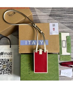 Replica Gucci 702203 Adidas x Gucci phone case Red Replica Gucci 702203 Adidas x Gucci phone case Red
