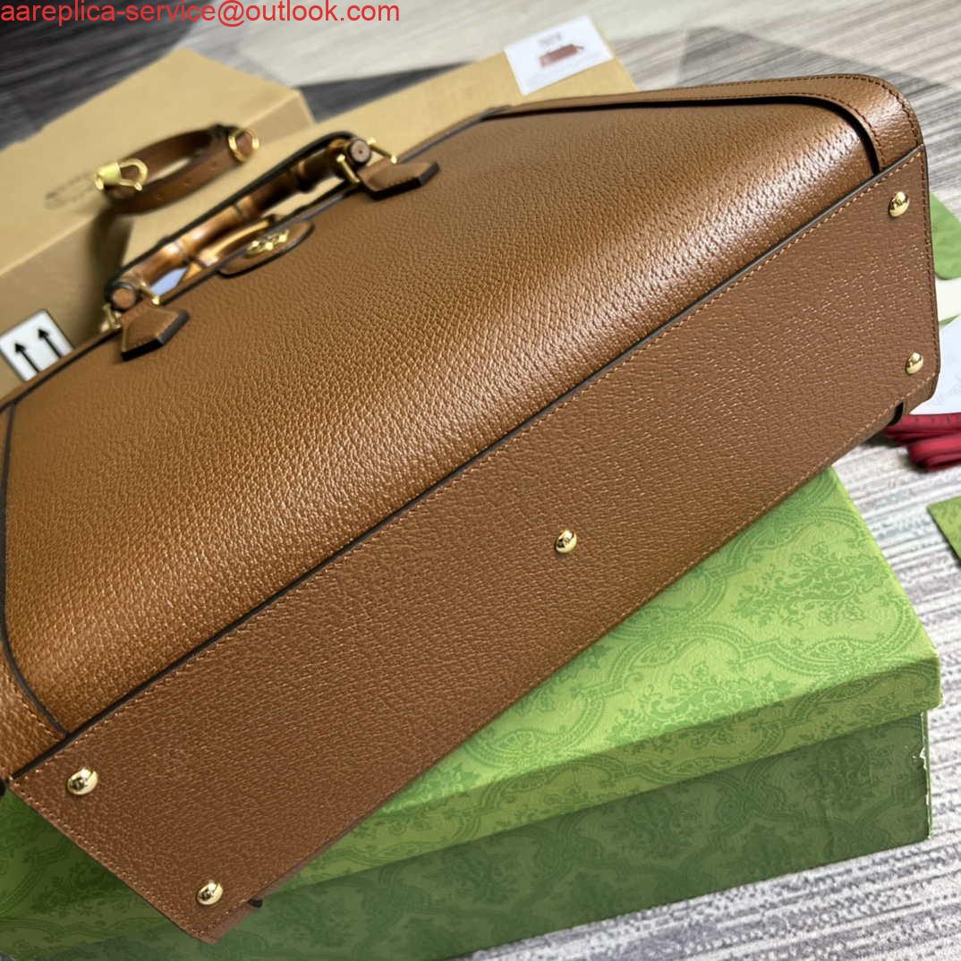 Replica Gucci 678842 Diana medium tote bag Brown 5 Replica Gucci 678842 Diana medium tote bag Brown 5