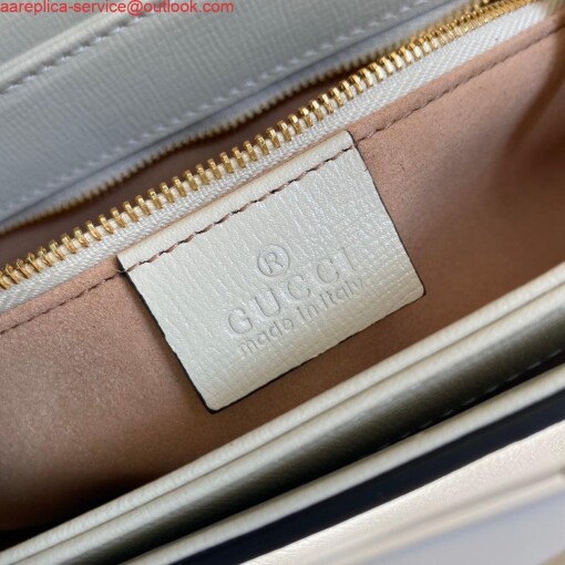 Replica Gucci Horsebit 1955 shoulder bag 602204 Beige leather 8