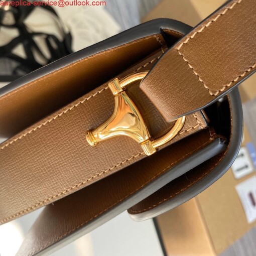 Replica Gucci Horsebit 1955 shoulder bag 602204 Brown leather 2