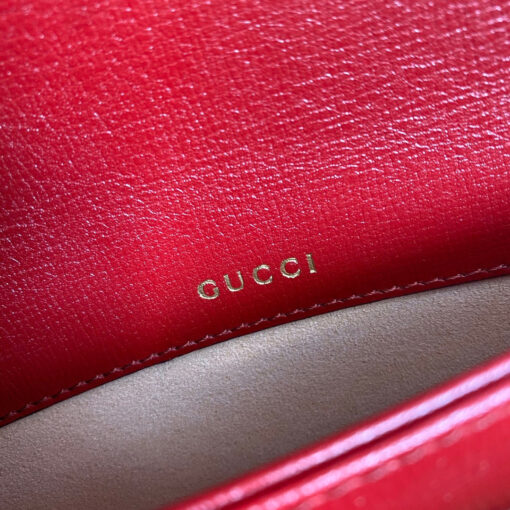 Replica Gucci Horsebit 1955 shoulder bag 602204 Red leather 8