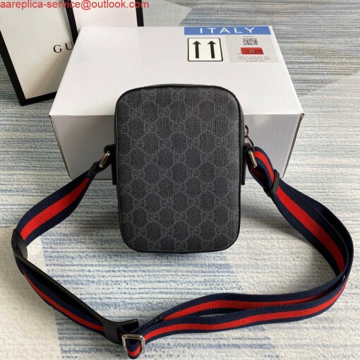 Replica Gucci 682357 GG Black messenger 598103 Black GG Supreme canvas