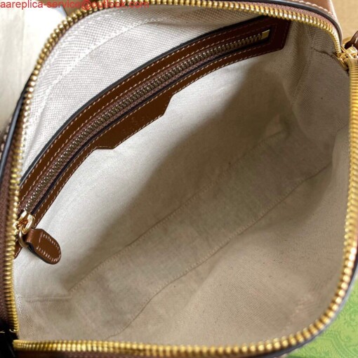 Replica Gucci 675891 Messenger bag with Interlocking G Beige and ebony 7