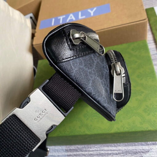 Replica Gucci 682933 Belt bag with Interlocking G Black 3