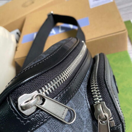 Replica Gucci 682933 Belt bag with Interlocking G Black 6