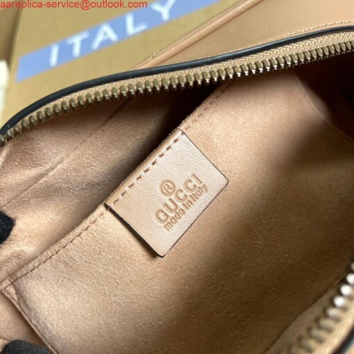 Replica Gucci 447632 GG Marmont Small Shoulder Bag Light Pink 8
