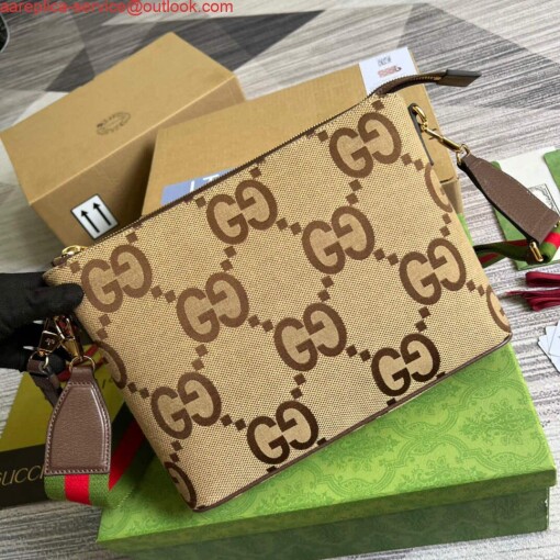Replica Gucci 699130 Jumbo GG Messenger Bag 3