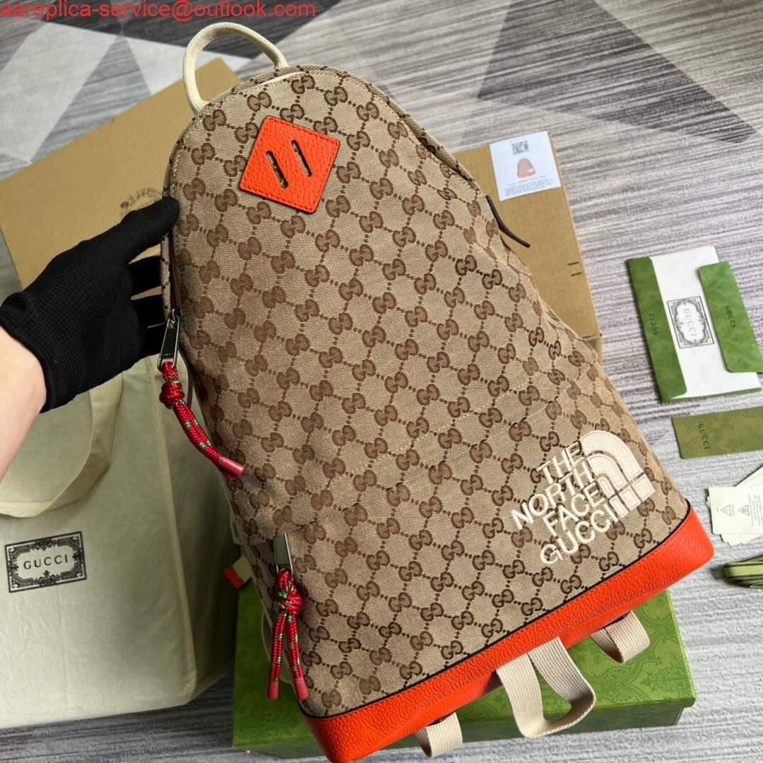 Replica Gucci 650288 The North Face x Gucci backpack 3 Replica Gucci 650288 The North Face x Gucci backpack 3