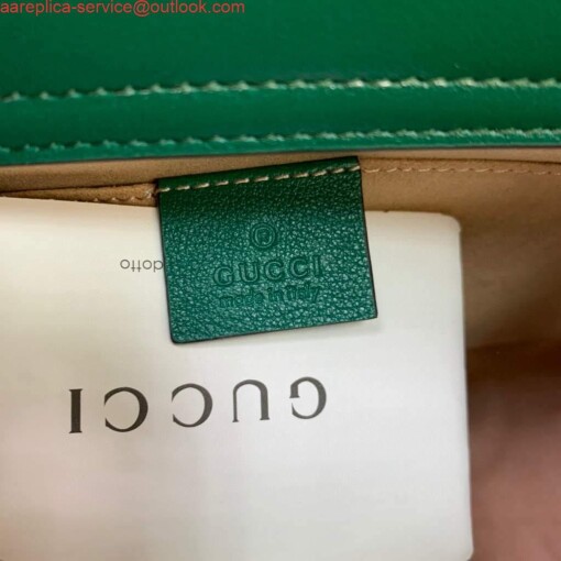 Replica Gucci Diana small tote bag top handle bag 660195 Green 8