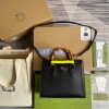 Replica Gucci Diana small tote bag top handle bag 660195 Black