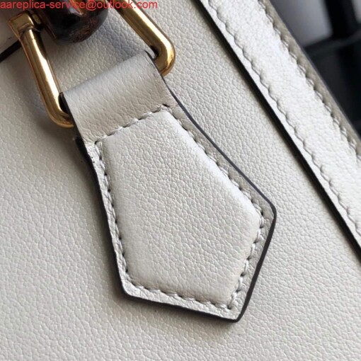 Replica Gucci Diana Mini tote bag top handle bag Gucci ‎655661 White 6