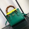 Replica Gucci Diana Mini tote bag top handle bag Gucci 655661 Green