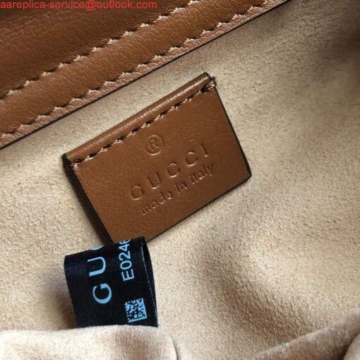 Replica Gucci Diana Mini tote bag top handle bag Gucci 655661 Brown 9