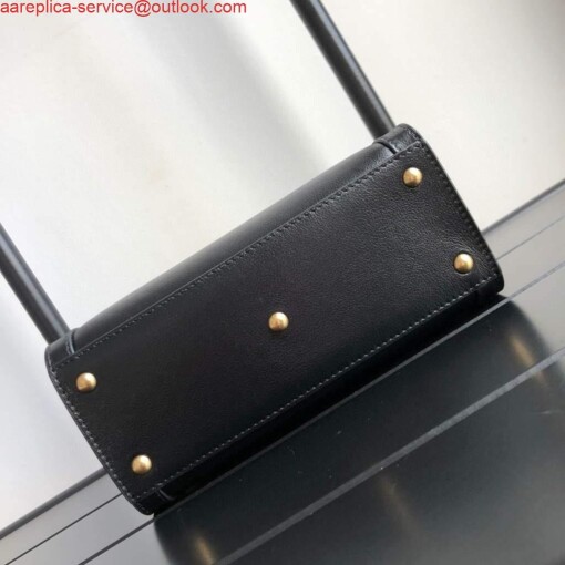Replica Gucci Diana Mini tote bag top handle bag Gucci 655661 Black 3