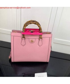 Replica Gucci Diana medium tote bag Gucci 655658 Pink