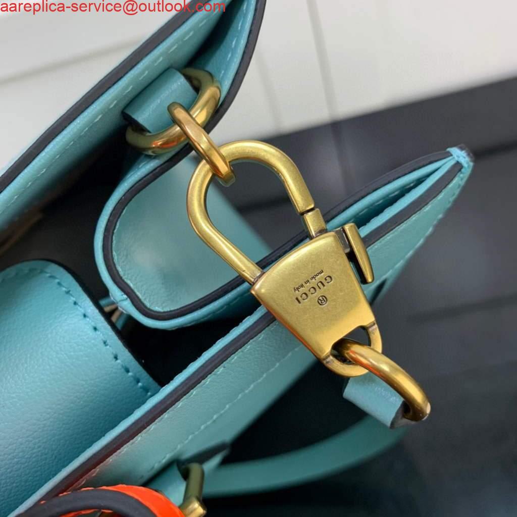 Replica Gucci Diana medium tote bag Gucci 655658 Blue 5 Replica Gucci Diana medium tote bag Gucci 655658 Blue 5