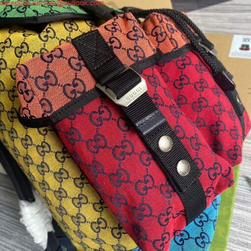 Replica Gucci 658783 GG Multicolour Small Backpack 3