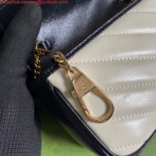 Replica Gucci Online Exclusive GG Marmont mini bag Gucci 574969 Beige and Yellow 7