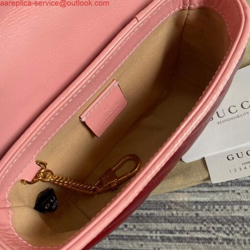 Replica Gucci GG Marmont super mini bag 574969 Wine Red 7