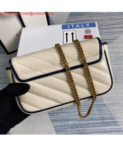 Replica Gucci GG Marmont mini bag 574969 Beige