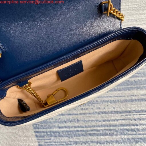 Replica Gucci GG Marmont mini bag 574969 Beige 7