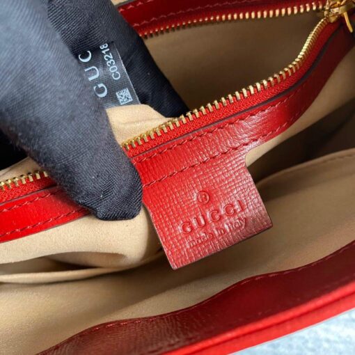 Replica Gucci 636706 Jackie Vintage Underarm Bag Red 8