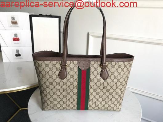 Replica Gucci 631685 Ophidia GG Medium Tote Green and red Web 3 Replica Gucci 631685 Ophidia GG Medium Tote Green and red Web 3