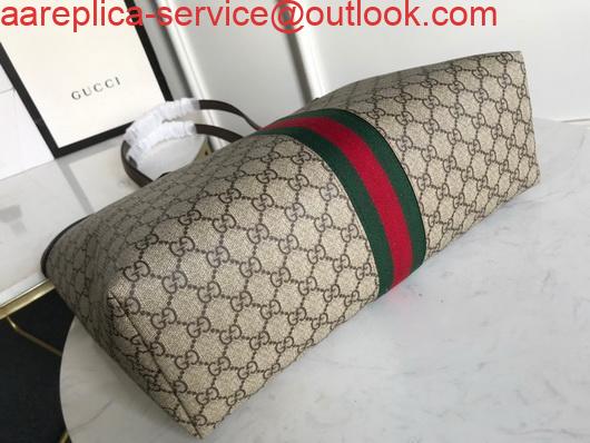 Replica Gucci 631685 Ophidia GG Medium Tote Green and red Web 7 Replica Gucci 631685 Ophidia GG Medium Tote Green and red Web 7