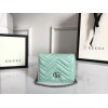 Replica Gucci 625693 GG Marmont Card Case Wallet Blue 10