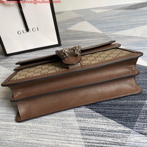 Replica Gucci 621512 Dionysus GG Top Handle Bag Brown 2
