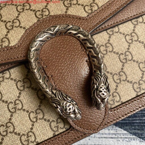 Replica Gucci 621512 Dionysus GG Top Handle Bag Brown 3