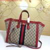 Replica Gucci 524537 Gucci Ophidia GG Medium Tote Shoulder Bag Tan 10