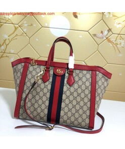 Replica Gucci 524537 Ophidia GG Medium Tote Red Bag Replica Gucci 524537 Ophidia GG Medium Tote Red Bag